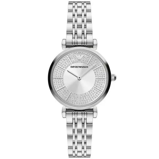 Emporio Armani női karóra AR11445, 32 mm, rozsdamentes acél, ezüst