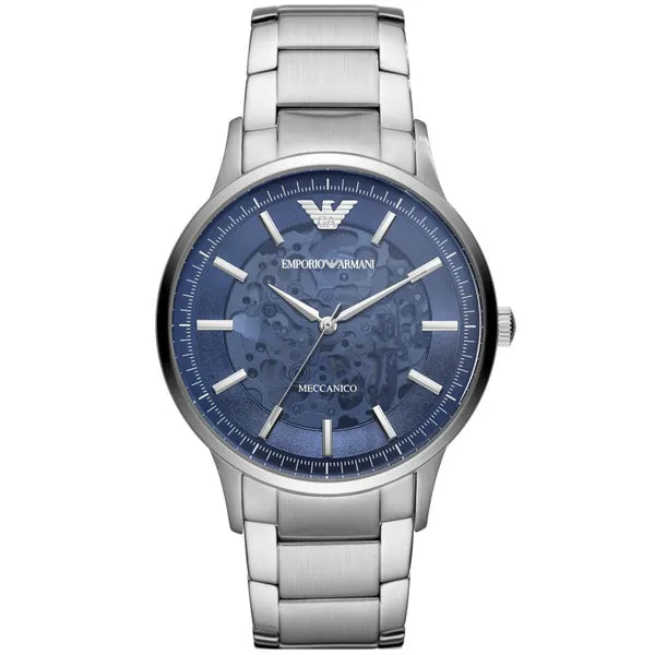 Emporio Armani AR60037 férfi automata skeleton karóra, acél, 43 mm