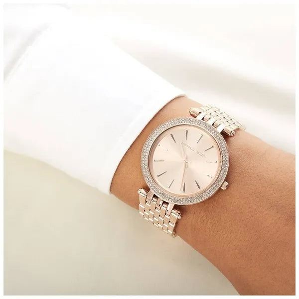 Michael Kors Mini Darci MK3431 női karóra, rozéarany 33 mm WR50