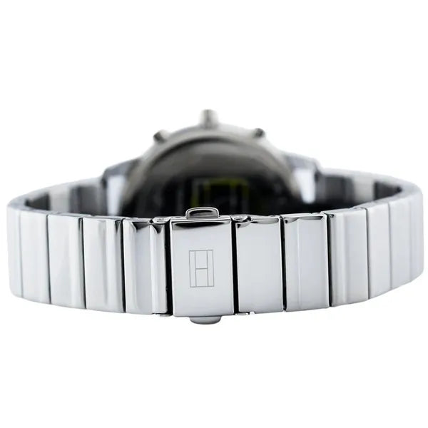 Tommy Hilfiger női karóra 38 mm, rózsaszín számlap, acél szíj