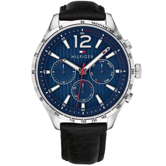 Férfi karóra Tommy Hilfiger 1791468 Gavin, bőr szíj, WR50, kvarc