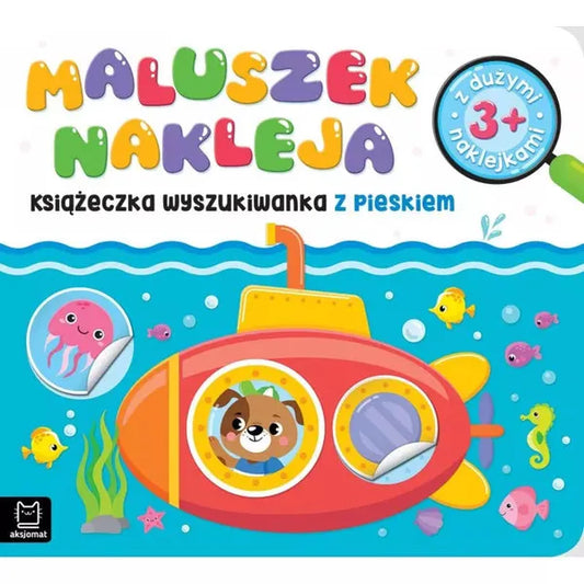 A kicsi ragaszt – Kutyás matricás keresőkönyv, 3+ év, KS0746