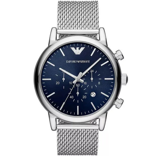 Emporio Armani Luigi AR80038 férfi kronográf karóra, acél, 43 mm