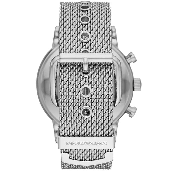 Emporio Armani Luigi AR80038 férfi kronográf karóra, acél, 43 mm