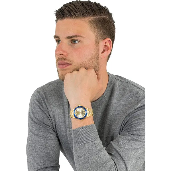 Invicta Pro Diver férfi karóra – 40 mm, WR200, arany rozsdamentes acél