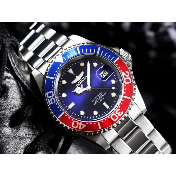 Invicta Pro Diver férfi búváróra, 40 mm, rozsdamentes acél, WR200