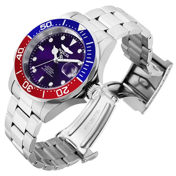 Invicta Pro Diver férfi búváróra, 40 mm, rozsdamentes acél, WR200