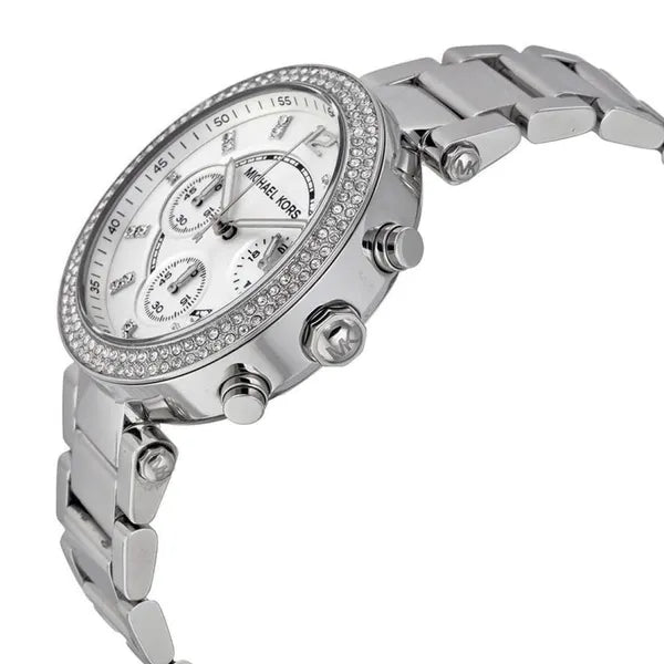 Michael Kors Parker MK5491 női karóra, rozéarany, kronográf WR100