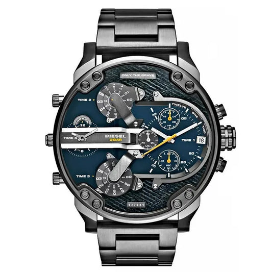 Diesel Mr. Daddy 2.0 DZ7331 férfi karóra, 57mm, szürke rozsdamentes acél