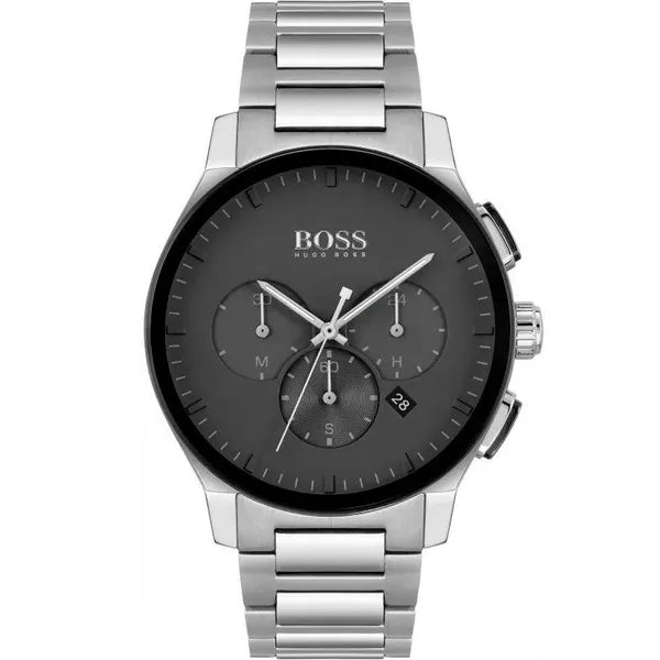 Hugo Boss Peak Chrono 1513762 férfi kronográf óra, 44 mm, acél, WR30