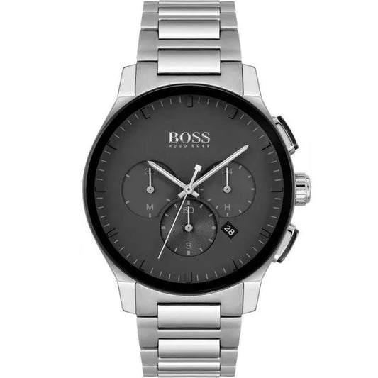 Hugo Boss Peak Chrono 1513762 férfi kronográf óra, 44 mm, acél, WR30