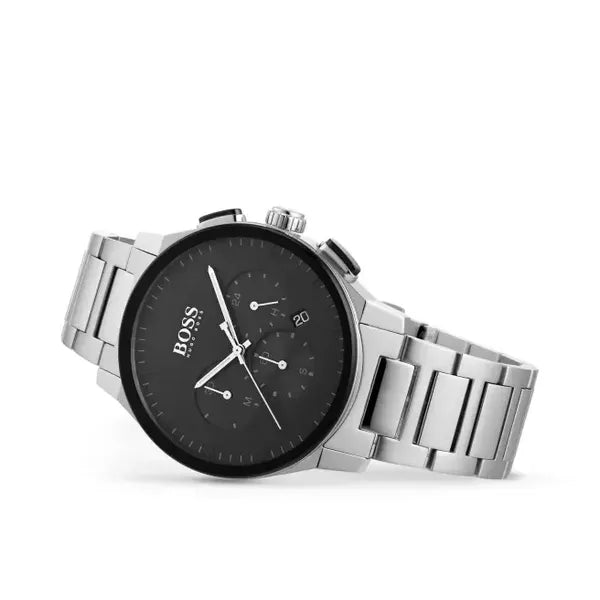 Hugo Boss Peak Chrono 1513762 férfi kronográf óra, 44 mm, acél, WR30