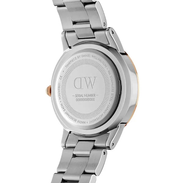Daniel Wellington Iconic Link Lumine női karóra 32 mm, rózsaarany-ezüst