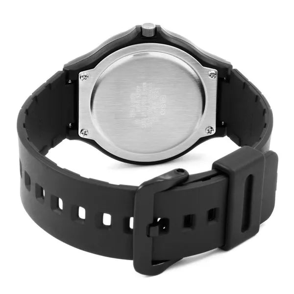 Casio MW-240-1B2 férfi karóra, 44 mm, fekete, WR50, kvarc