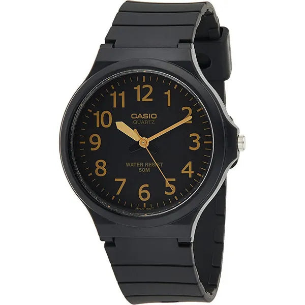 Casio MW-240-1B2 férfi karóra, 44 mm, fekete, WR50, kvarc