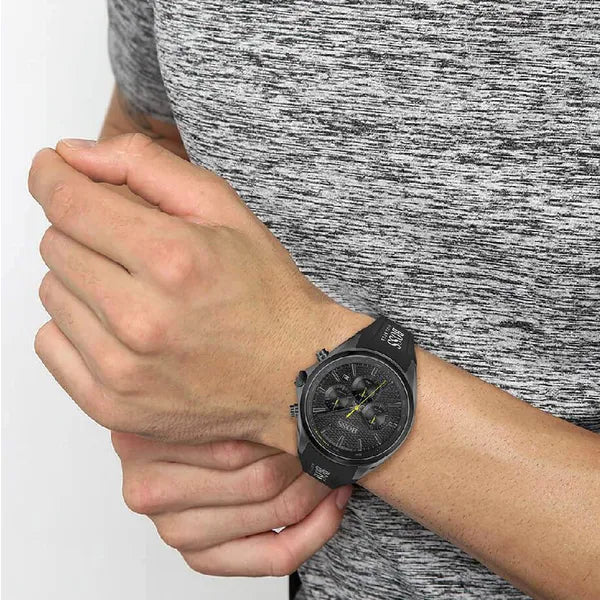 Hugo Boss 1513859 Distinct férfi kronográf karóra, fekete, 47 mm