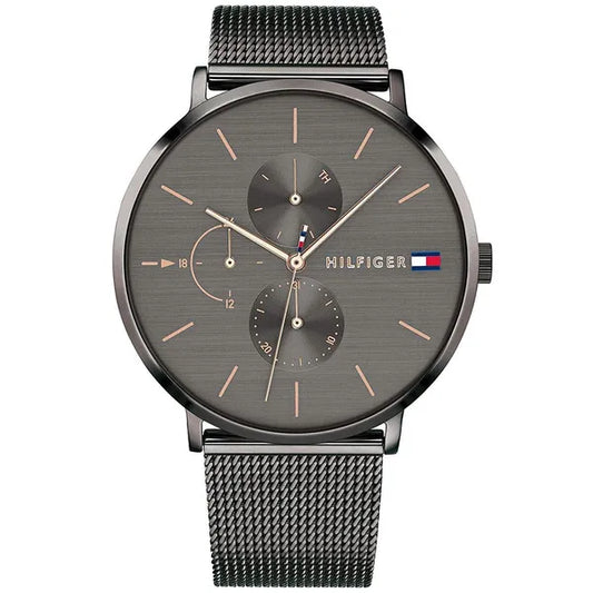 Tommy Hilfiger Jenna női karóra, grafit rozsdamentes acél, 38 mm