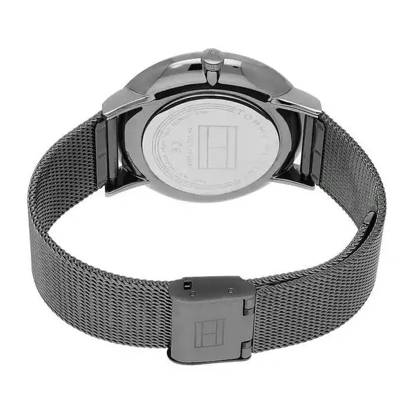 Tommy Hilfiger Jenna női karóra, grafit rozsdamentes acél, 38 mm