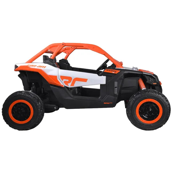 2-személyes elektromos gyerek buggy 4x4, 24V, EVA kerekek, Can-Am Maverick