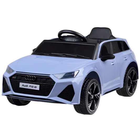 Audi RS6 akkumulátoros gyerek autó, 12V, 2x25W, EVA kerekek, távirányító