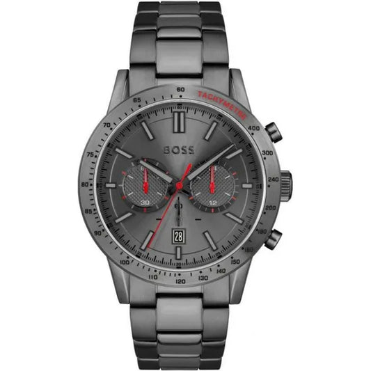 Hugo Boss Allure 1513924 férfi kronográf karóra, grafit rozsdamentes acél, WR50