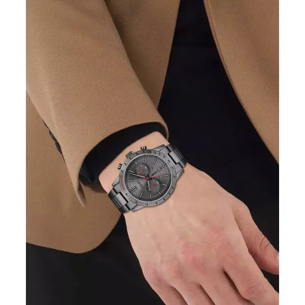 Hugo Boss Allure 1513924 férfi kronográf karóra, grafit rozsdamentes acél, WR50