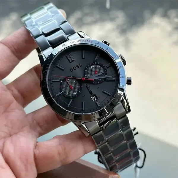 Hugo Boss Allure 1513924 férfi kronográf karóra, grafit rozsdamentes acél, WR50