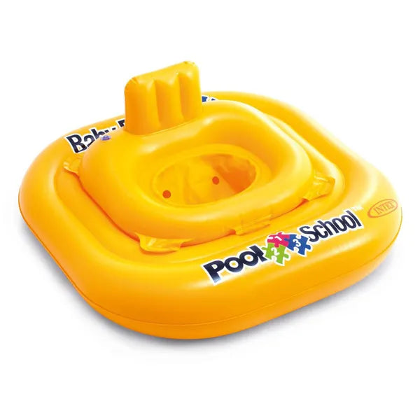 Intex úszókarika ülőrésszel, 4 légkamrával, 6–12 hó, 15 kg