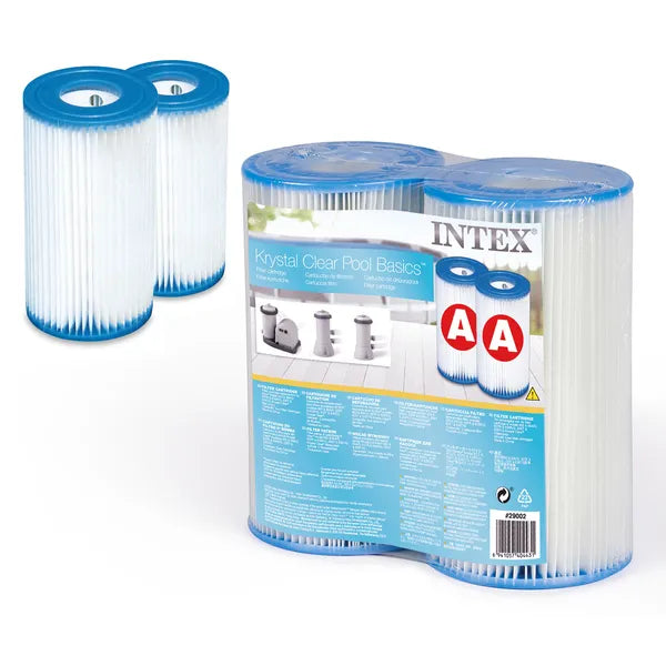 Szűrőbetét készlet A típusú Intex medenceszivattyúkhoz, 2 db, 20 cm