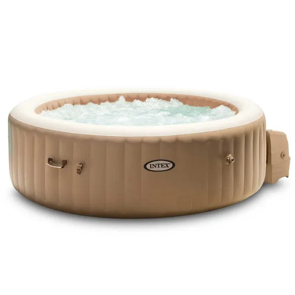 Felfújható jakuzzi 4 személyre, 196x71 cm, 120 fúvóka, Fiber-Tech