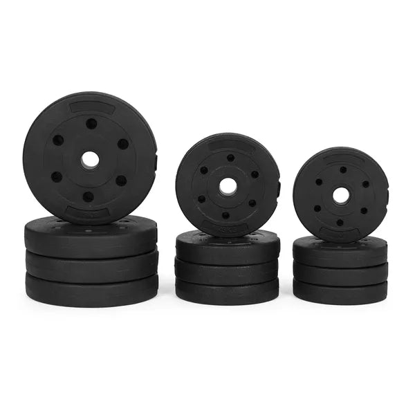 Állítható kézisúlyzó szett 2×10 kg, összesen 20 kg, csúszásgátló markolat