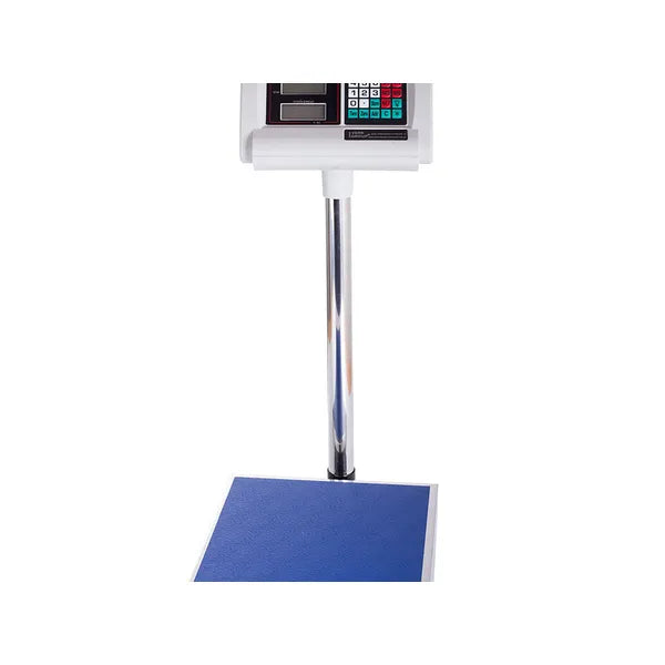 Digitális raktári mérleg 100 kg/20 g, 30×40 cm platform, LCD, akkumulátoros