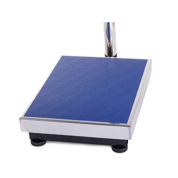 Digitális raktári mérleg 100 kg/20 g, 30×40 cm platform, LCD, akkumulátoros