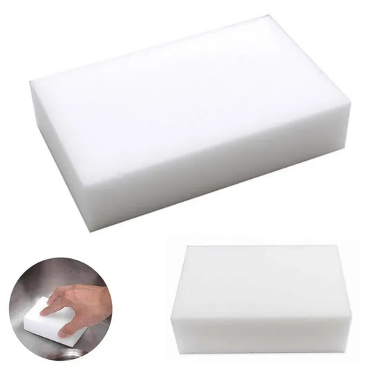 Varázsszivacs folttisztító, fehér 11×7×4 cm – vegyszer nélküli tisztítás