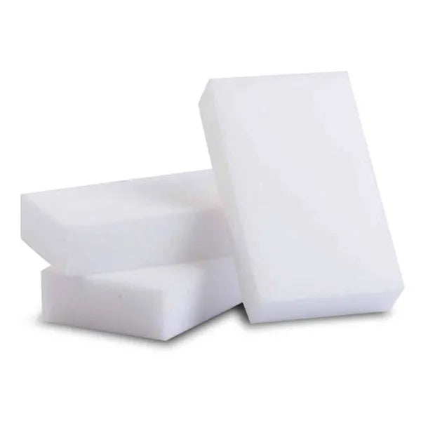 Mágikus melamin tisztítószivacs 14×9×4 cm, fehér
