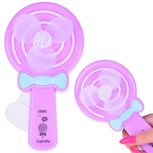 Kézi gyermek szélforgó ventilátor, szilikon lapátokkal, 18 cm