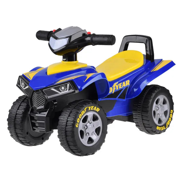 Goodyear gyerek quad lábbal hajtós jármű, hang- és fényhatások, 18 hó+, 25 kg