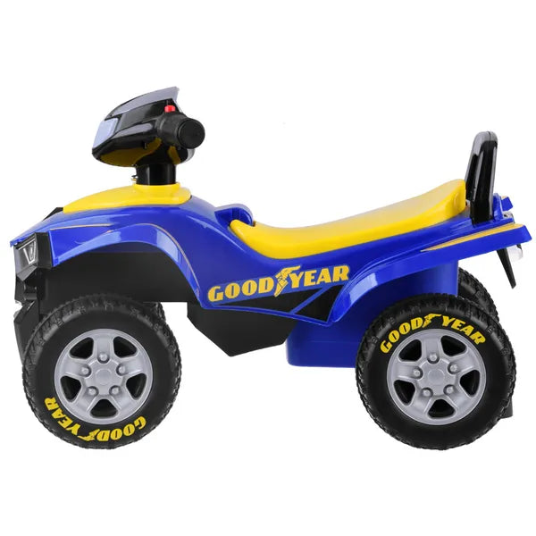 Goodyear gyerek quad lábbal hajtós jármű, hang- és fényhatások, 18 hó+, 25 kg