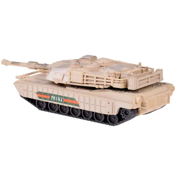 Abrams M1A2 amerikai tank építőkészlet, 1:72 méretarány, 13 elem