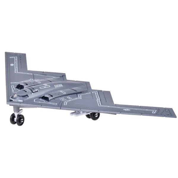 B-2 Spirit bombázó építőkészlet, 1:200 méretarány, 19 darab blokk