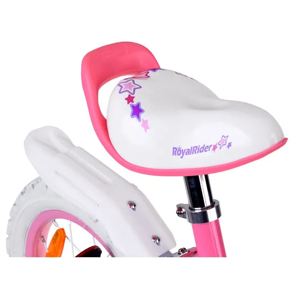 RoyalBaby Star Girl 16" lány kerékpár kosárral, pótkerékkel, acél váz