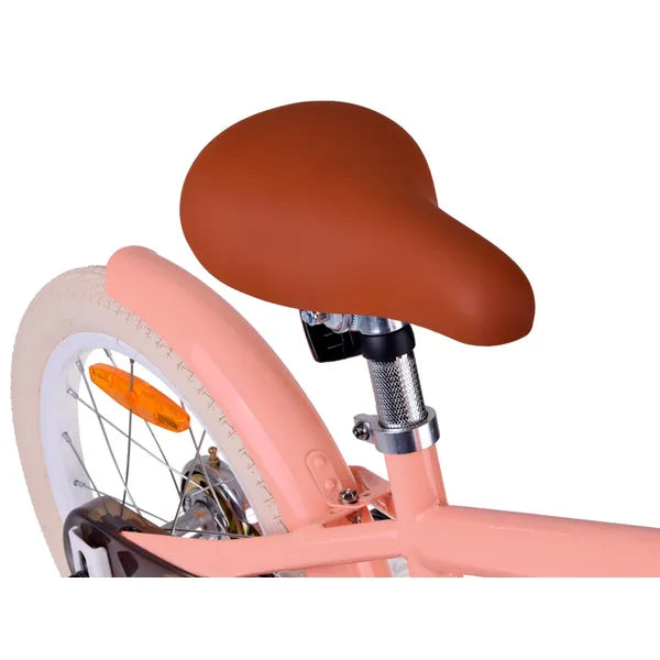 RoyalBaby 16'' vintage gyermek kerékpár kosárral, acél váz, oldalkerekek