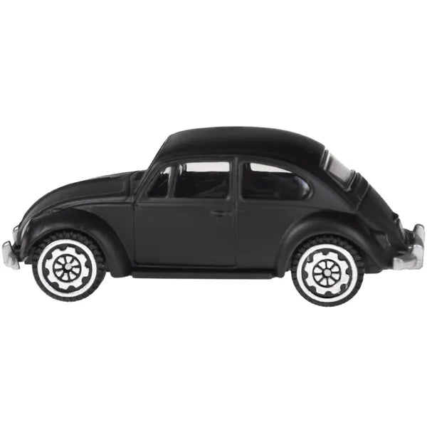 Volkswagen Beetle 1967 fém modelautó 1:54 méretarány, fekete