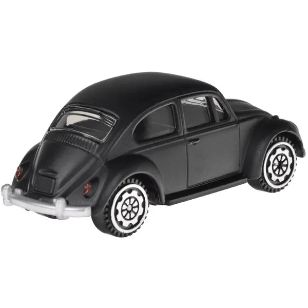 Volkswagen Beetle 1967 fém modelautó 1:54 méretarány, fekete