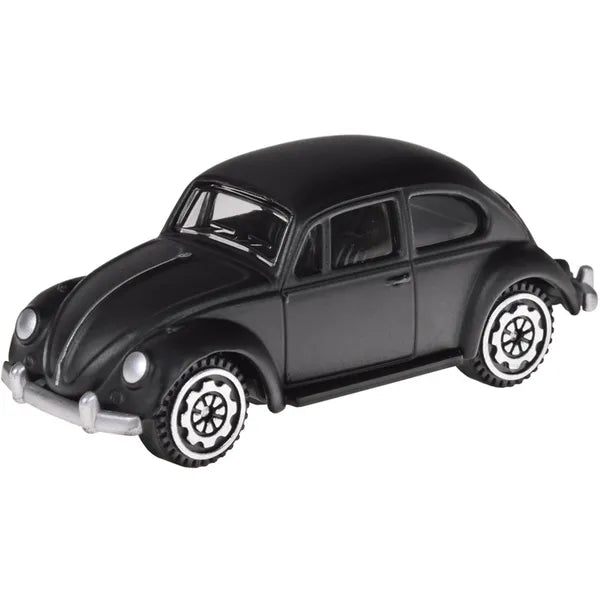 Volkswagen Beetle 1967 fém modelautó 1:54 méretarány, fekete