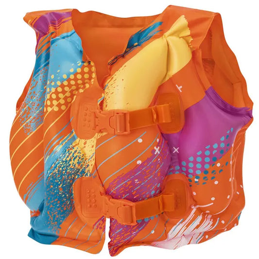 Bestway felfújható narancssárga úszómellény gyerekeknek 3-6 év, 19-30 kg