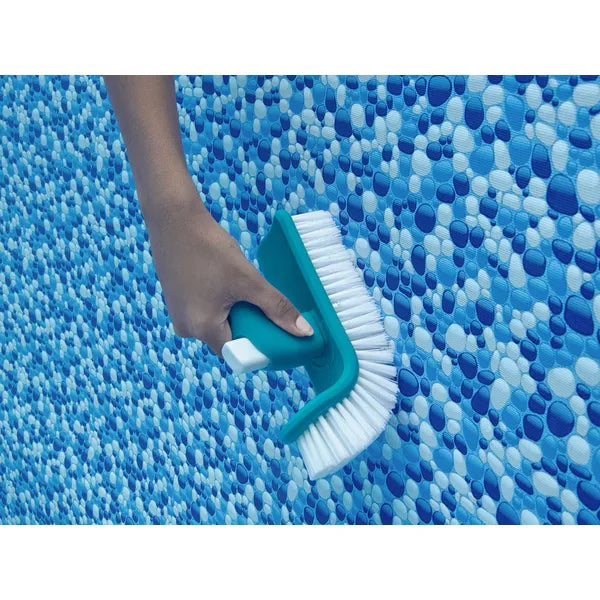 Bestway AquaScrub forgó medencetisztító kefe, 180° fej, 30 mm nyélhez