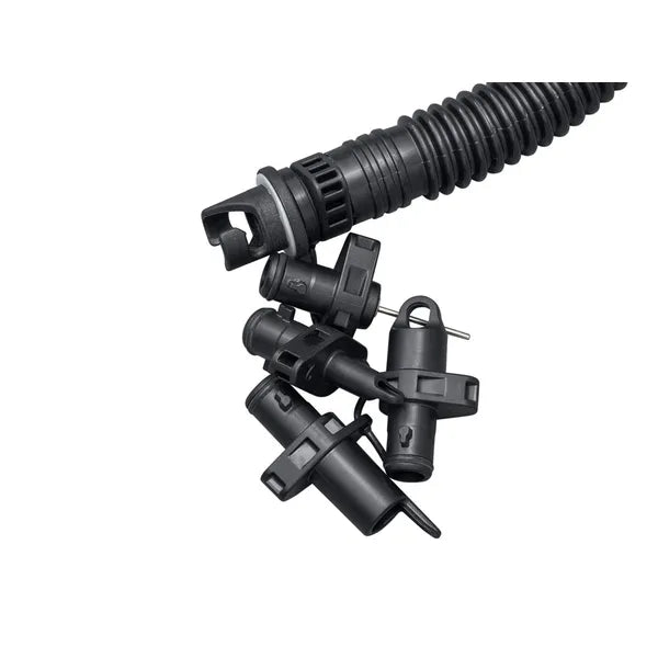 Kézi nagynyomású kétirányú pumpa manométerrel, 65 cm, 3,45 l/ütem, 5 adapter