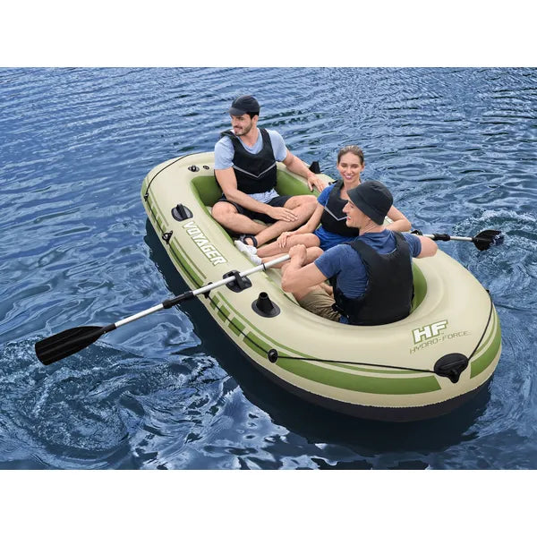 Bestway Hydro-Force Voyager X3 felfújható csónak 294x137 cm, 3 fő, evezőkkel