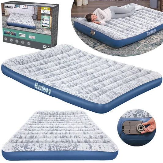 Bestway felfújható Queen matrac 203×152×30 cm beépített pumpával